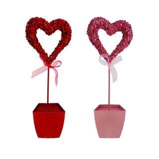 Assorted 14.5" Heart Bead Topiary by Ashland® | Michaels Stores
