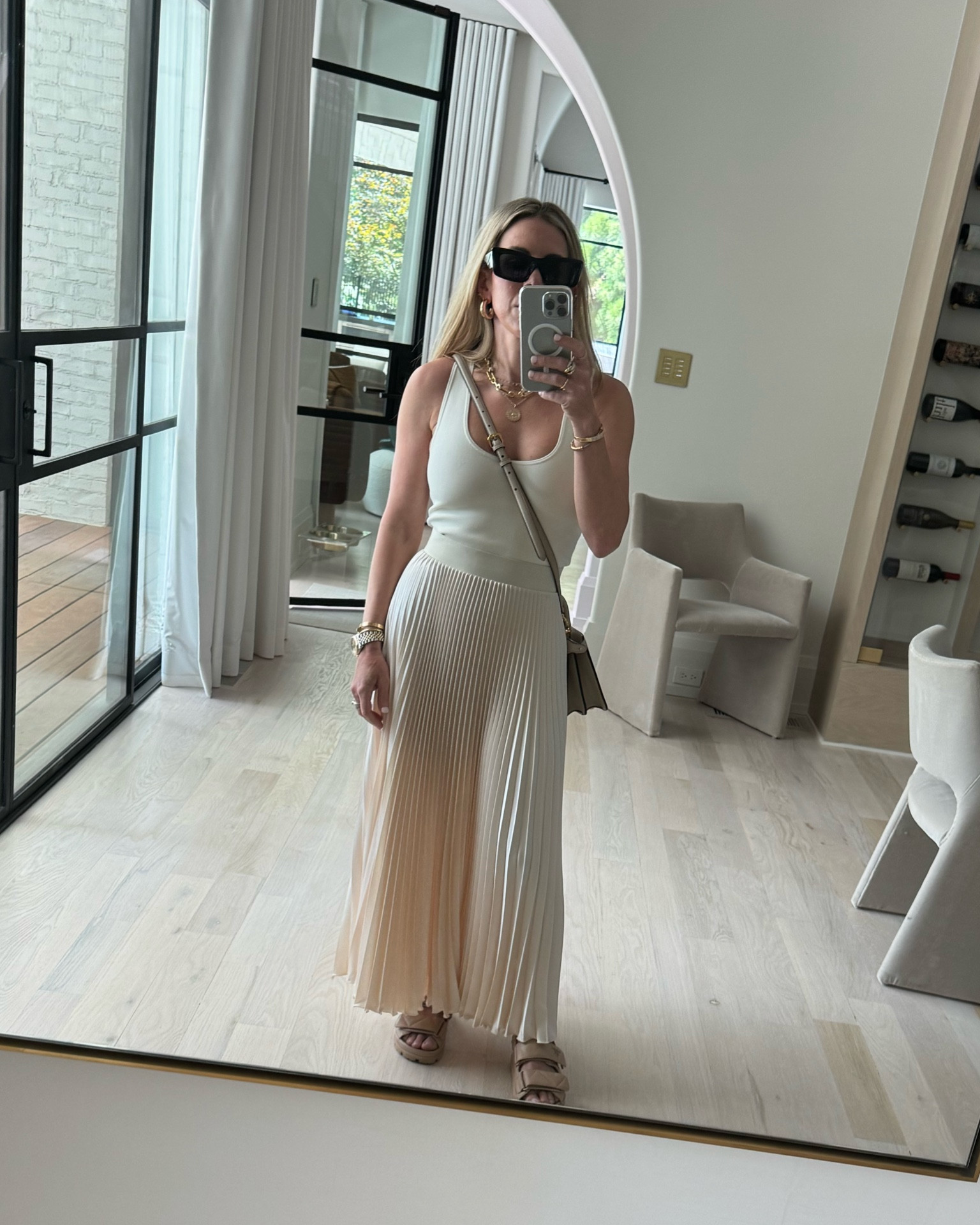 Skirt is old but Check out these pleated midi skirts I found! All different price points 

#LTKFindsUnder100 #LTKWorkwear #LTKStyleTip