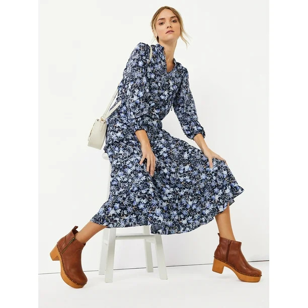 Time and Tru Women's Tiered Skirt | Walmart (US)