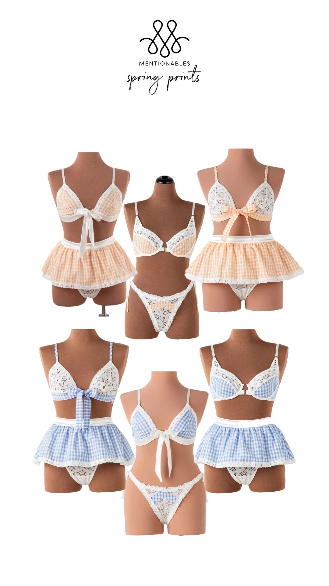 Blue and orange💙🧡
plus plaid! the cutest spring and summer lingerie is here! 

#LTKSeasonal #LTKFestival #LTKWedding