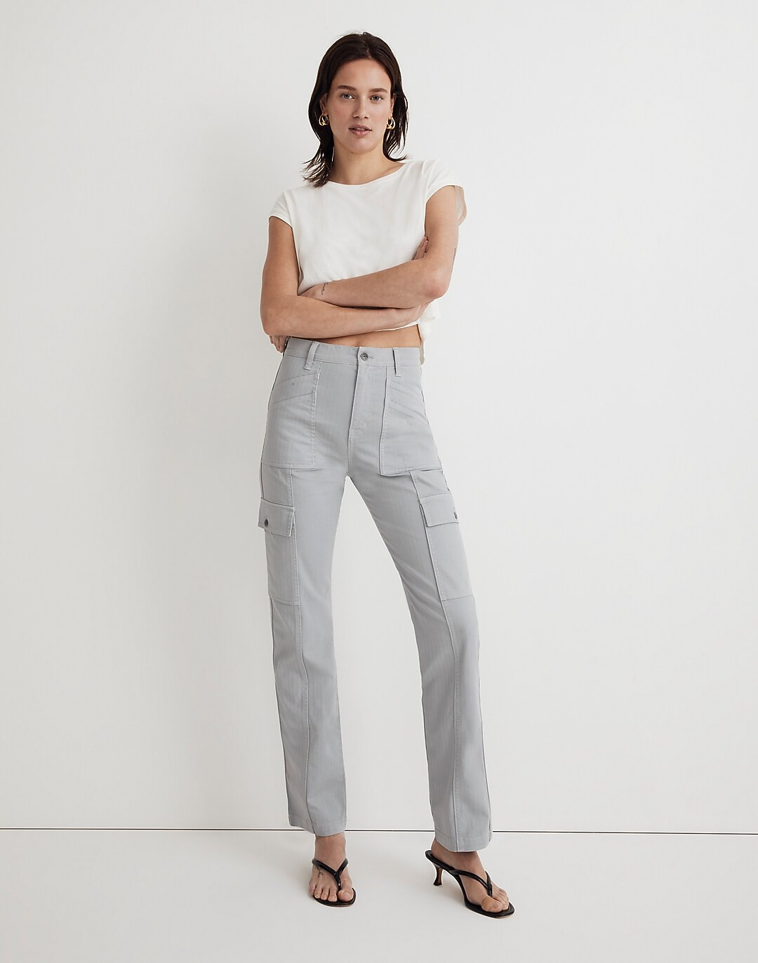 Garment-Dyed '90s Straight Cargo Pants | Madewell