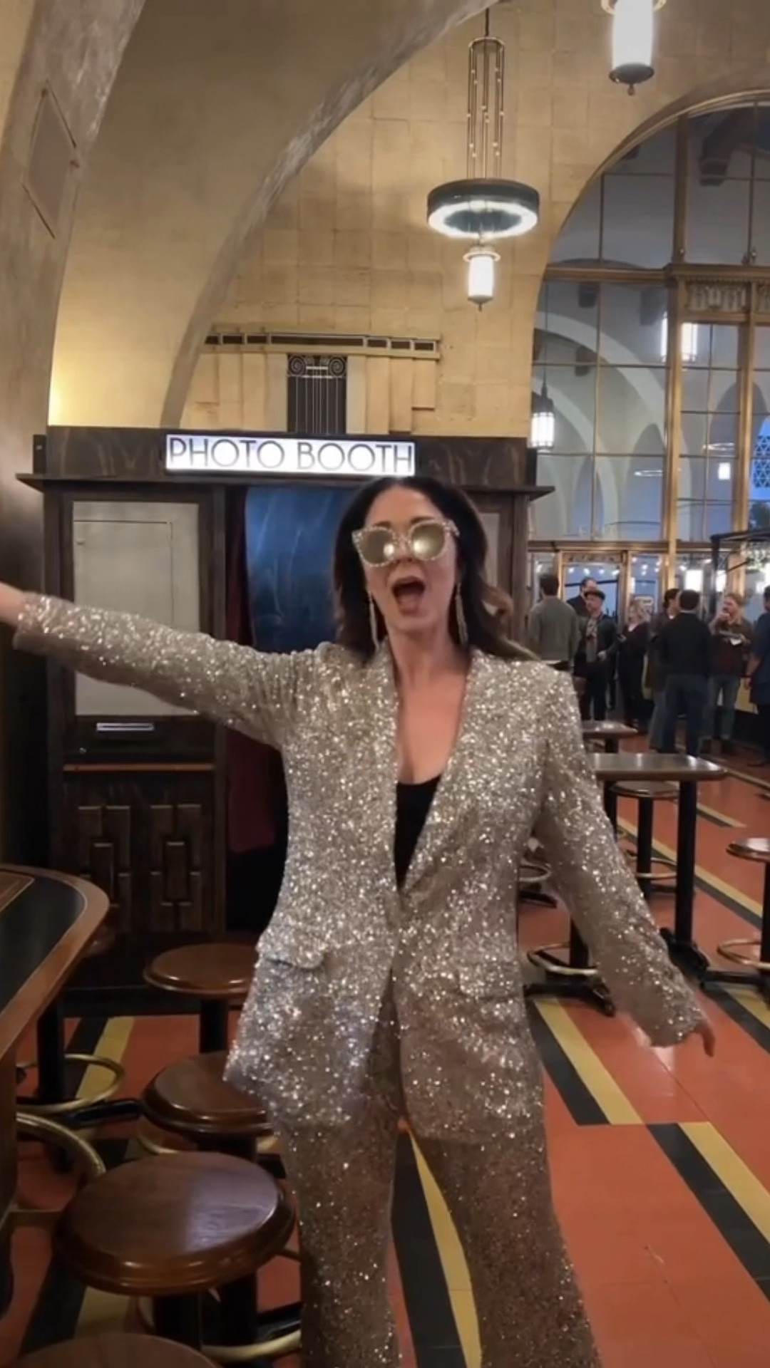 A sequin suit is always a good idea for any holiday party!!! 

Holiday party outfit, sequin blazer, Christmas party outfit 

#LTKfindsunder100 #LTKCyberWeek #LTKHoliday