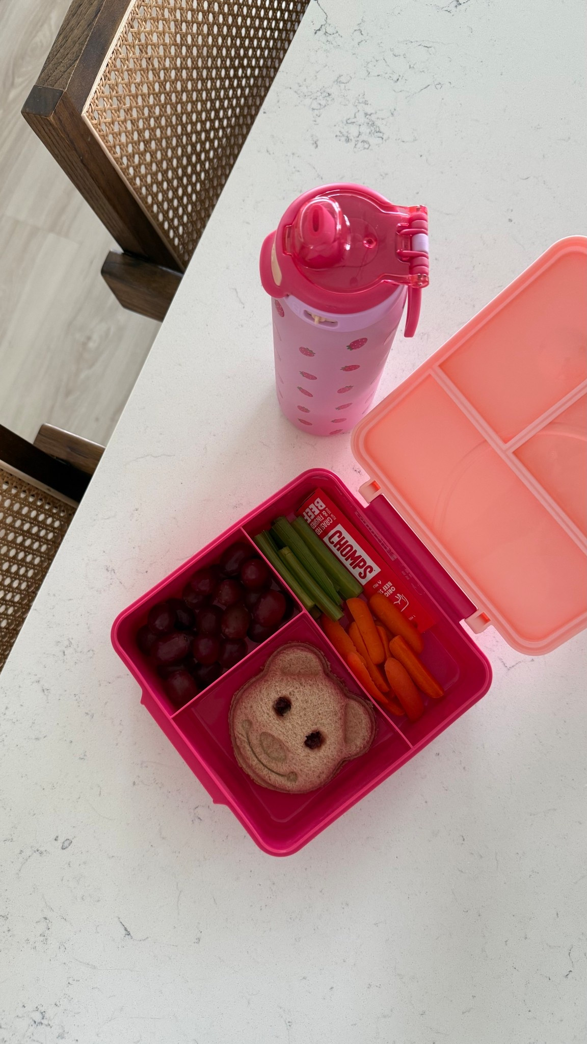 Kids school lunch sandwich cutter, water bottle bento box lunchbox 

#LTKFindsUnder100 #LTKKids #LTKFamily