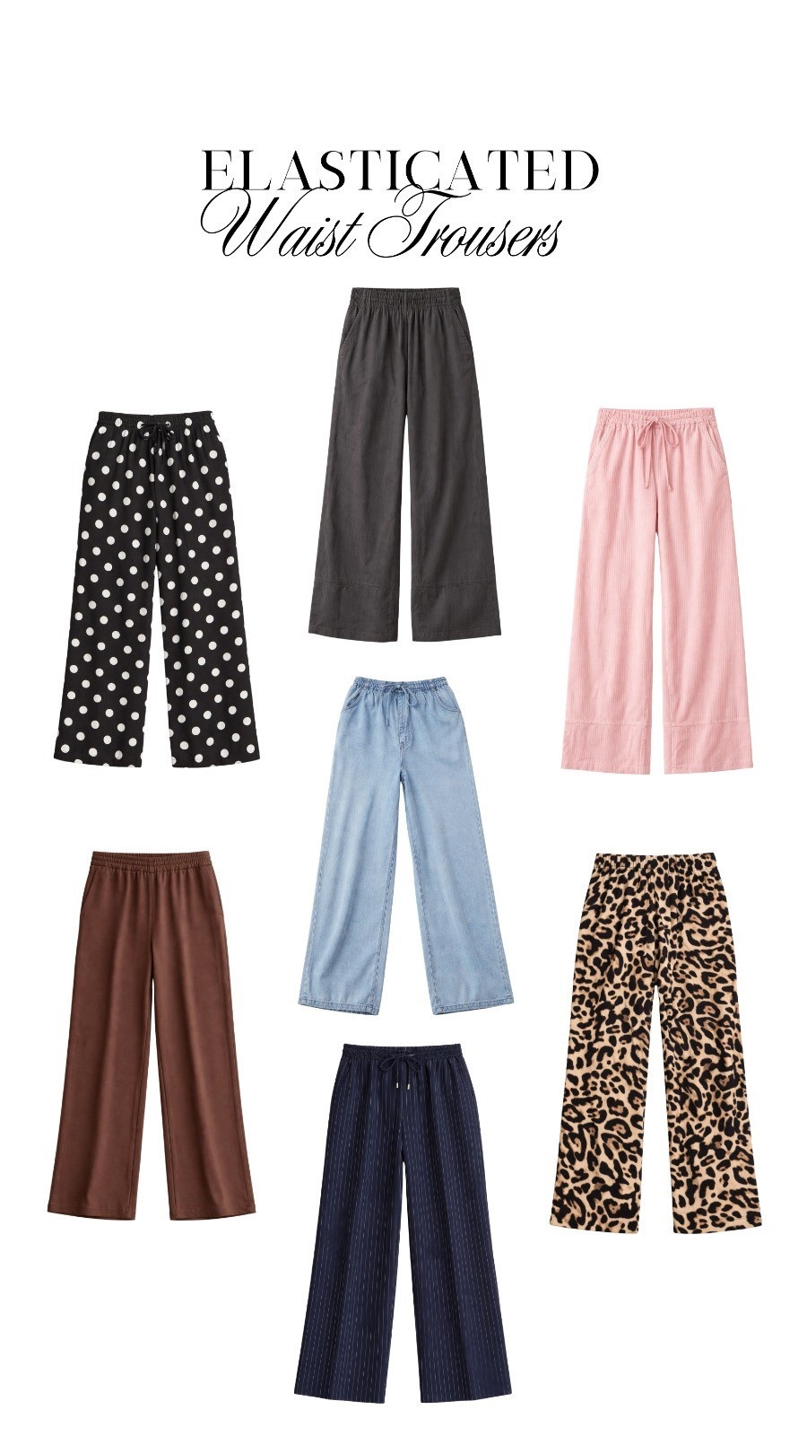 My Top Picks of Elasticated Waist Trousers✨🤎

Wide-leg Trousers, H&M, River Island, Simply Be, Jeans, Comfy Outfit, Cosy Outfit, ASOS, Leopard Print, Polka Dot


#LTKwinter #LTKuk #LTKjeans