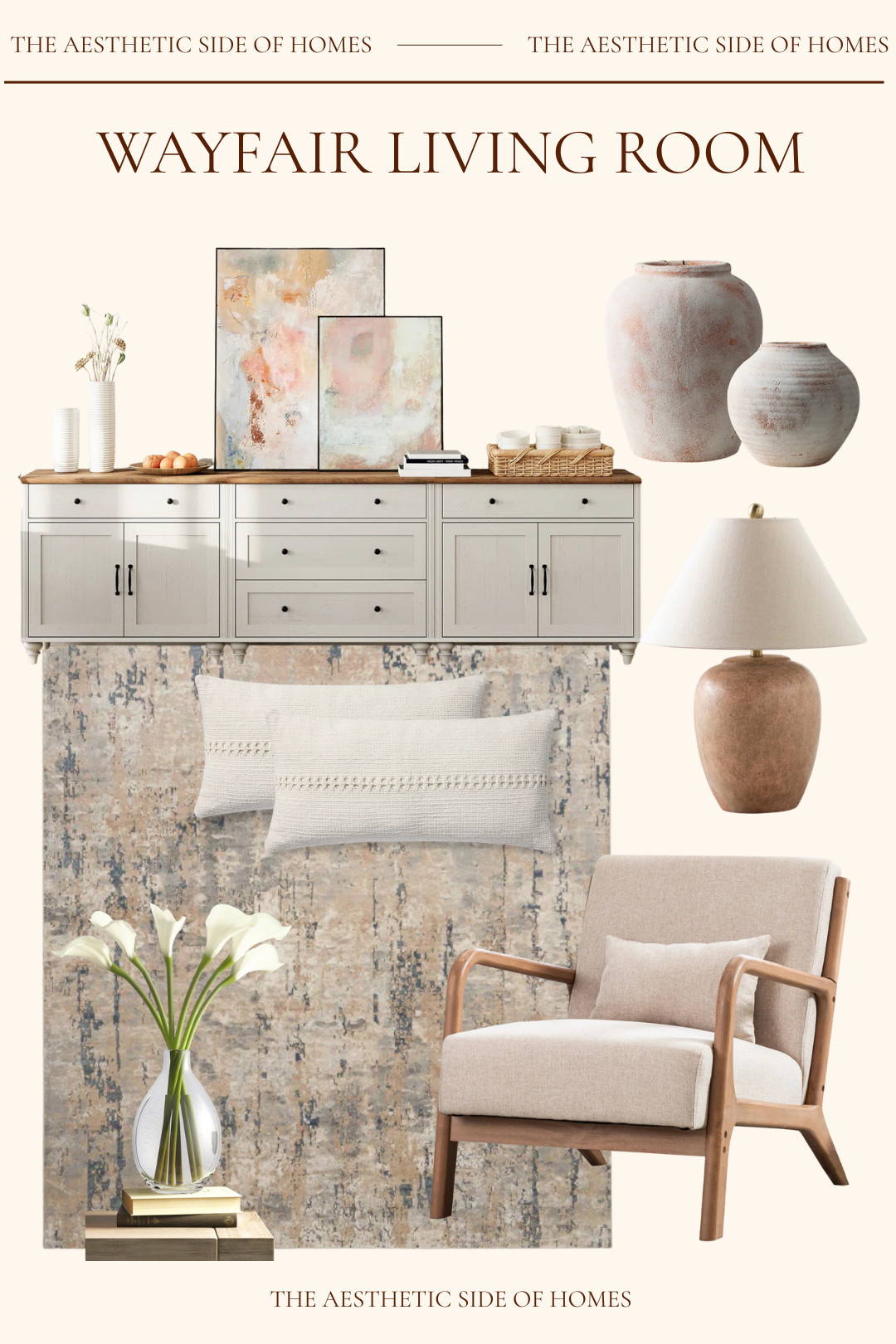 This neutral living room has tons of pattern and texture to make it inviting and warm! 

 #LTKSeasonal #LTKHome