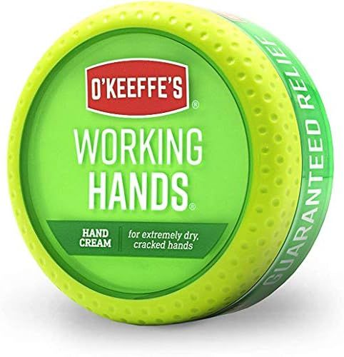 O'Keeffe's Working Hands Hand Cream, 3.4 Ounce Jar, (Pack 1) | Amazon (US)