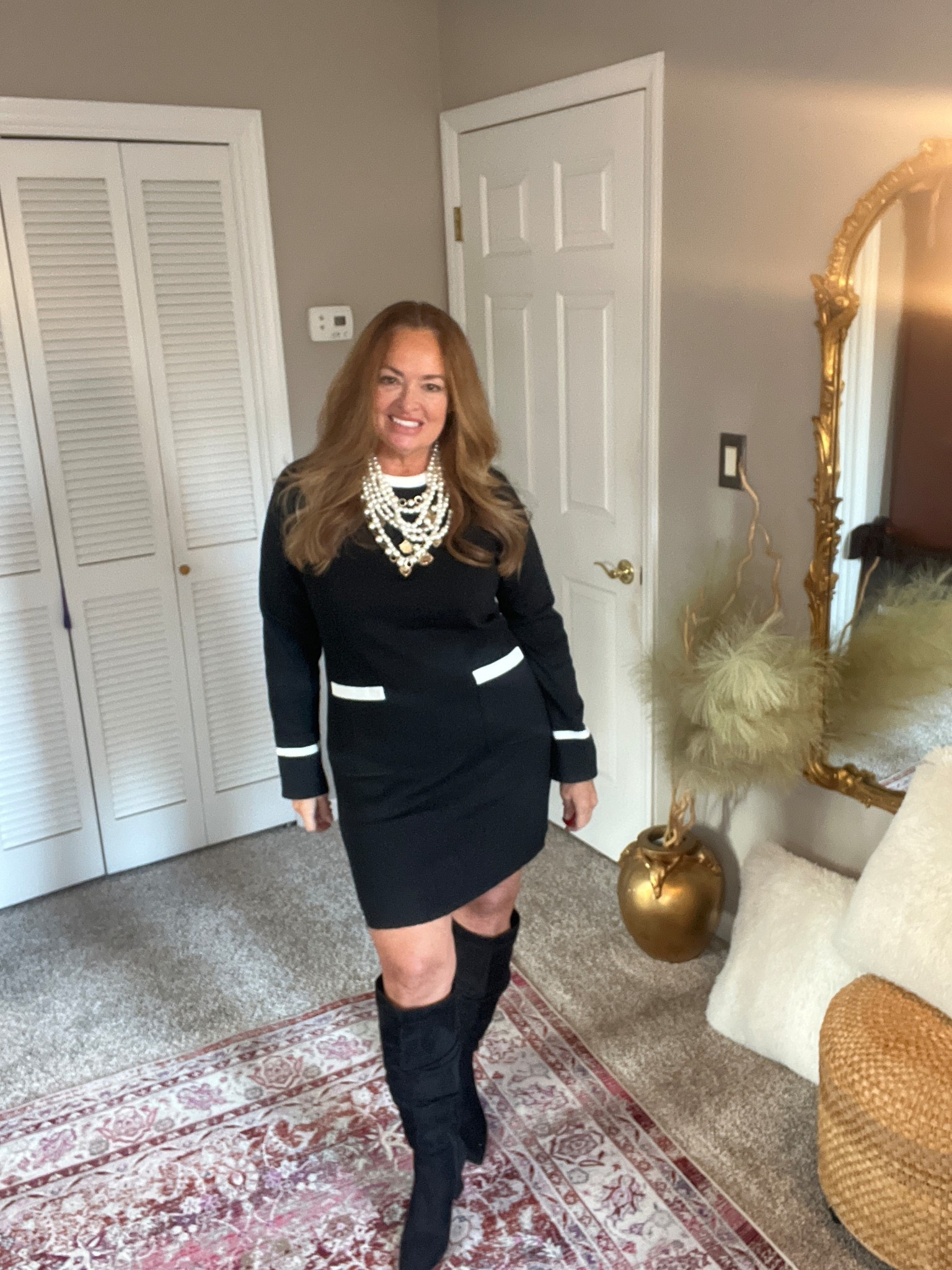 Sweater dress but elevated. 

#LTKmorningroutine #LTKootd #LTKWorkwear