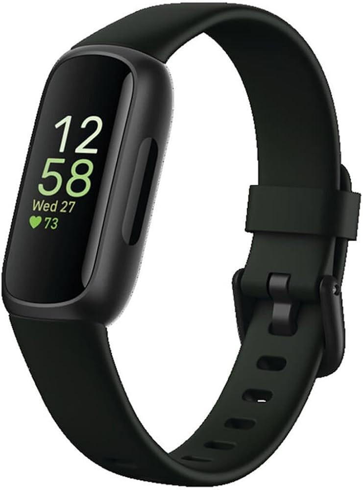 Fitbit Inspire 3 Health &-Fitness-Tracker with Stress Management, Workout Intensity, Sleep Tracki... | Amazon (US)