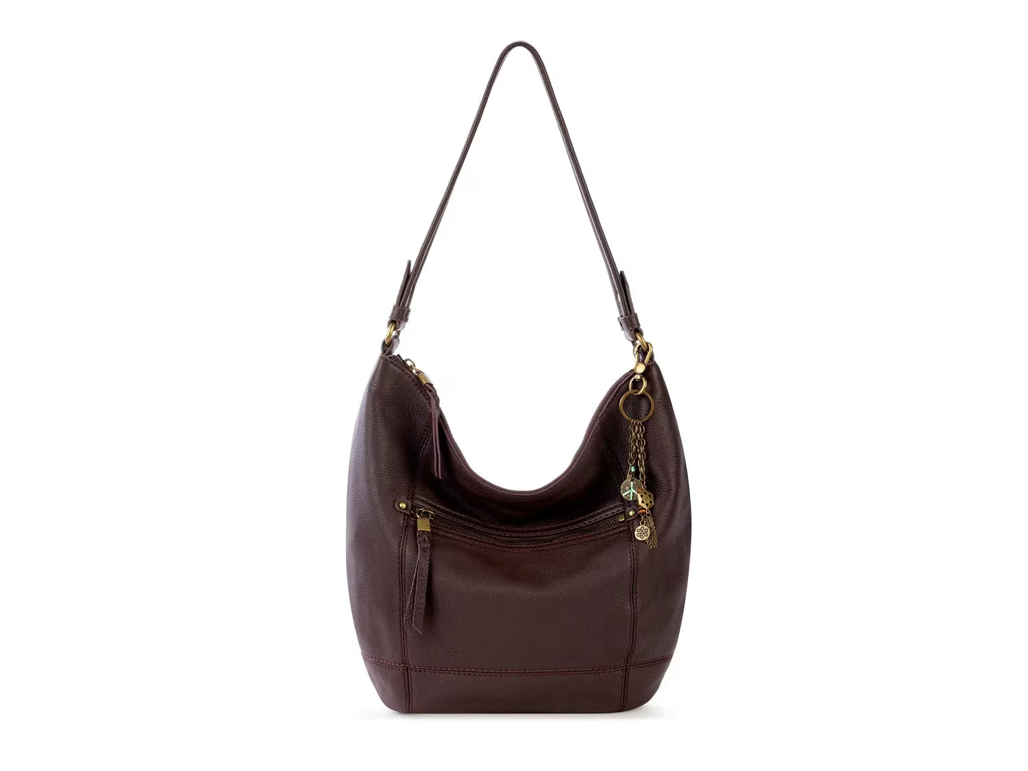 The Sak Sequoia Leather Hobo Bag | Women's | Mahogany Brown | Size Not Applicable | Handbags | Hobo Bag | DSW