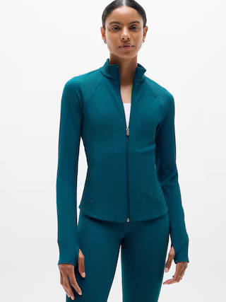 Salutation Ribbed Jacket 2.0 | Athleta