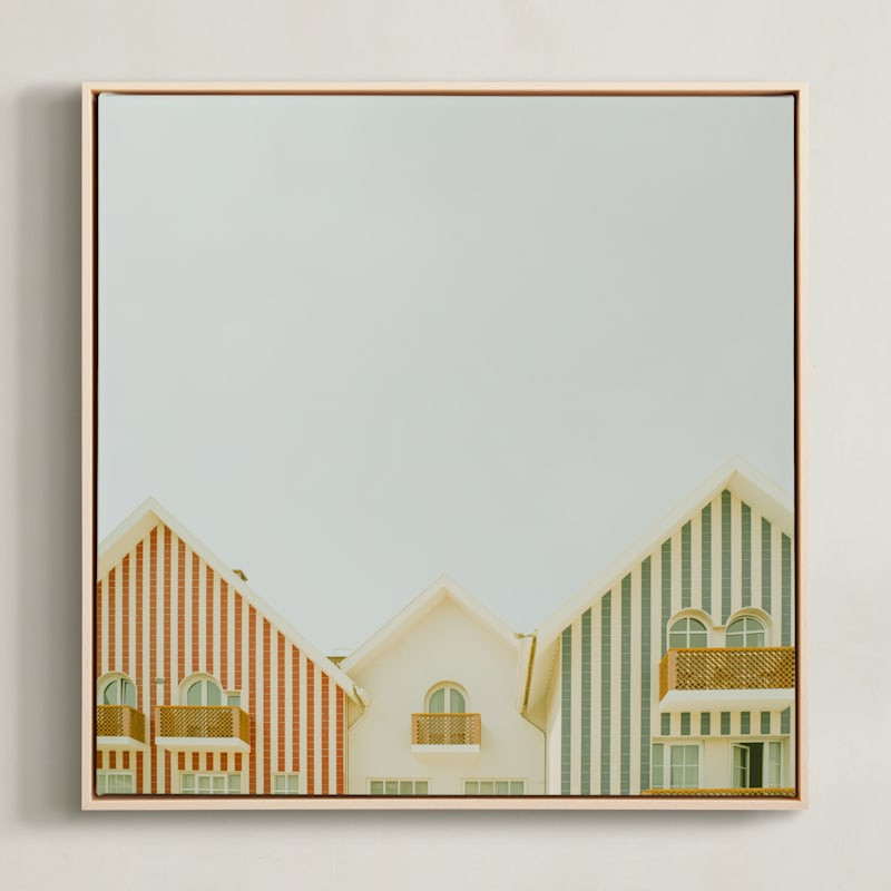 Striped houses | Minted