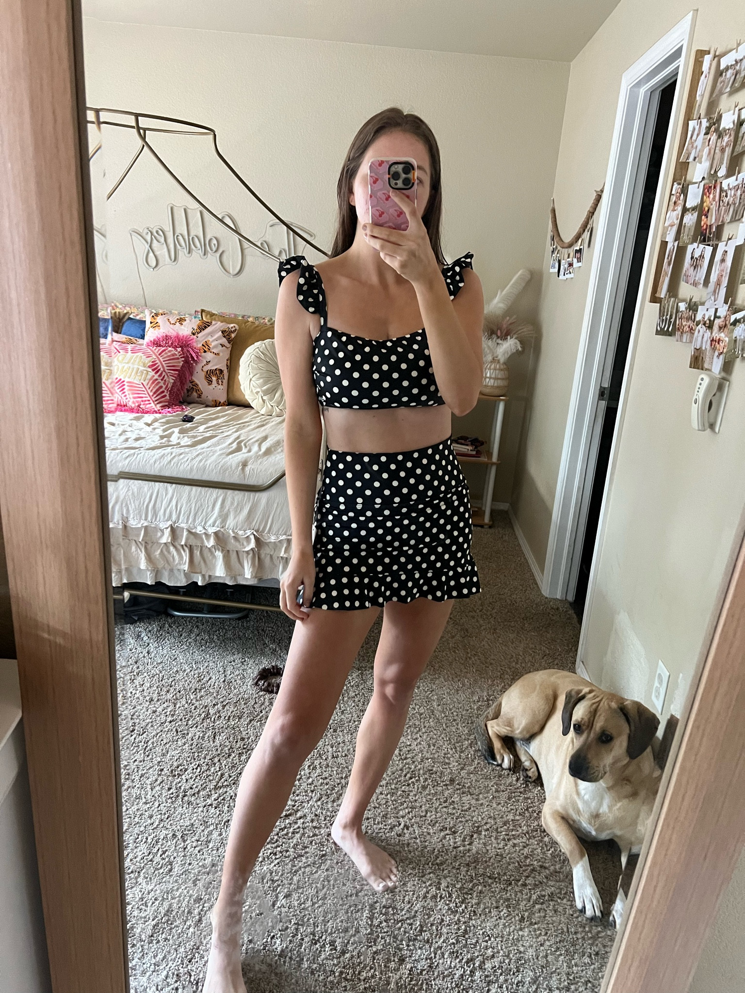 Polka dot swim skirt! Code SPRINGSHELBY 

#LTKstyletip #LTKfindsunder100 #LTKswim