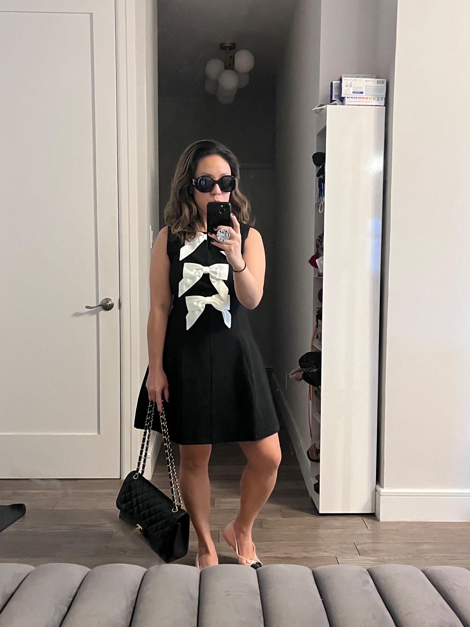 Love the dress. Length is on the longer side for my 5’2” height. Love the fit. Very comfortable. I’m wearing a small. The look is comparable to the Hill House Blythe dress. This is a fraction of the price. The fabric is less thick, but works for multiple seasons.

#LTKTravel #LTKmomlife #LTKWedding