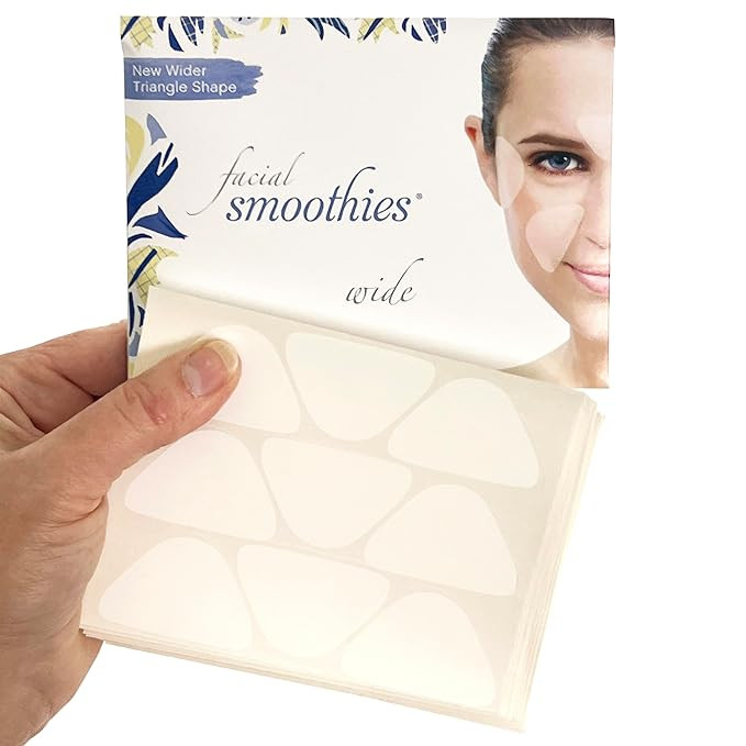 Smoothies Wide Triangle Wrinkle Patches for Face Overnight - Facial Patches for Elevens, Crows Fe... | Amazon (US)