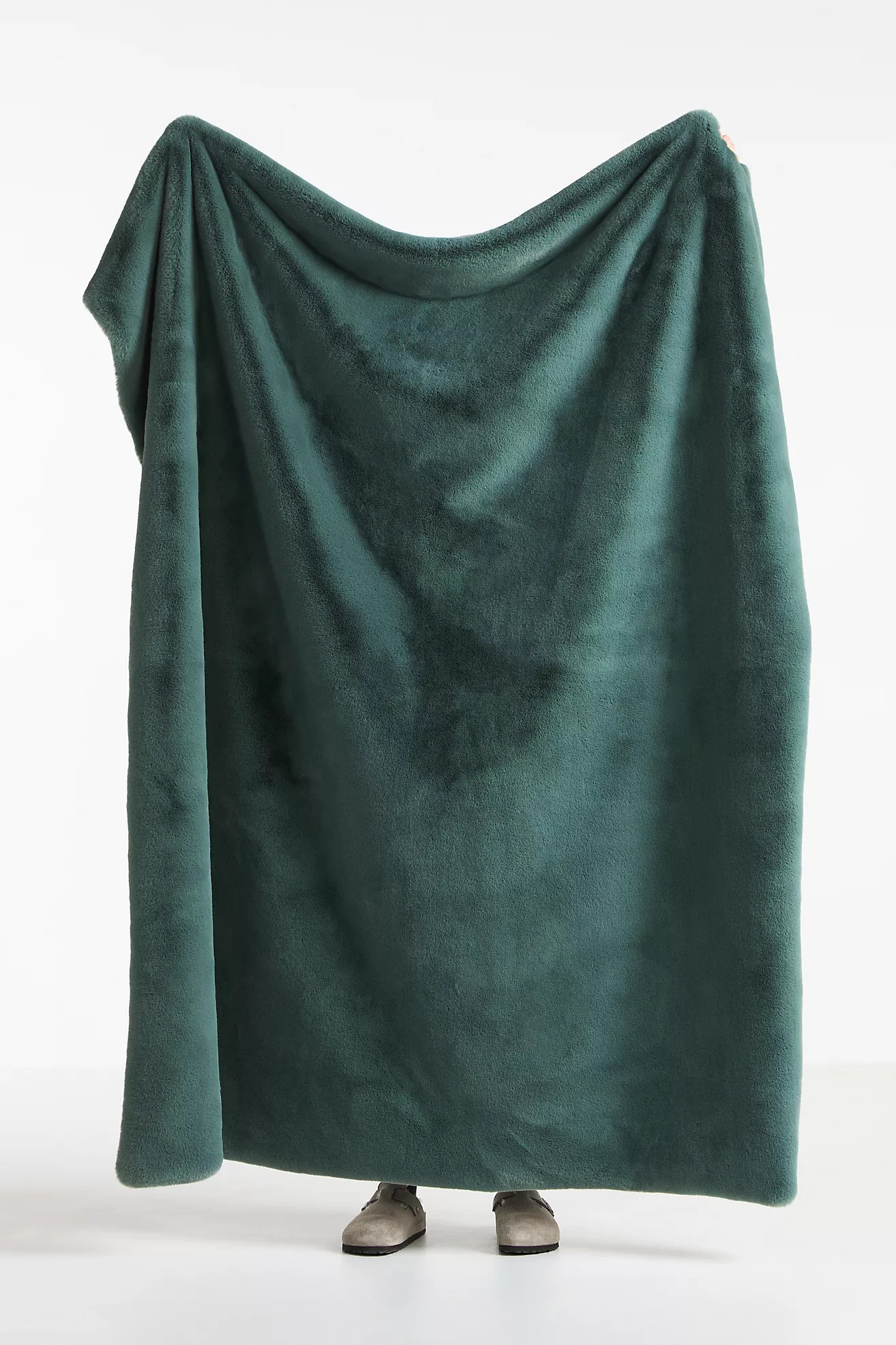 The Sophie Faux-Fur Throw Blanket | Anthropologie (US)