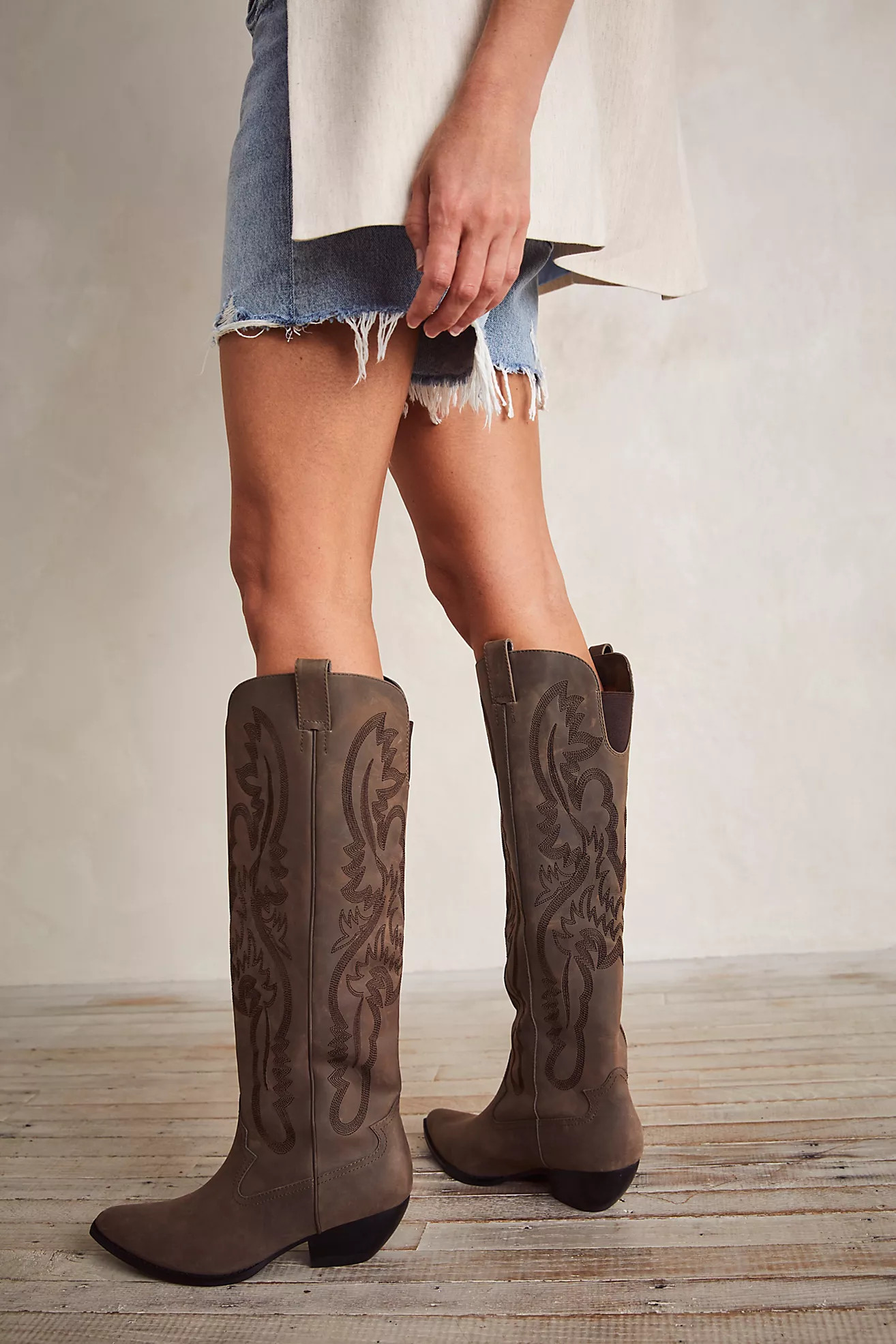 Finn Tall Western Boots | Free People (Global - UK&FR Excluded)