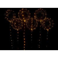 Yellow Led Balloons, 18 Inch Clear Balloons With 118 Inch Lights, Birthday, Anniversary, Nye, Christmas, Kid Party, Quantity Of 6 | Etsy (US)