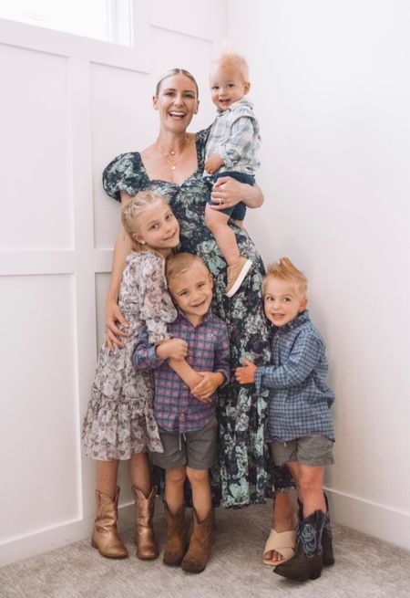One of my favorite Free People dresses - kids dress from Nordstrom and the boys’ collared shirts are all from Nordstrom too! They fit so well!

#LTKStyleTip #LTKFamily #LTKKids