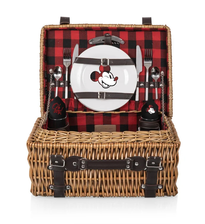 Don't settle for less than a Disney classic! Choose the Mickey Mouse Champion Picnic Basket for a... | 1800flowers.com
