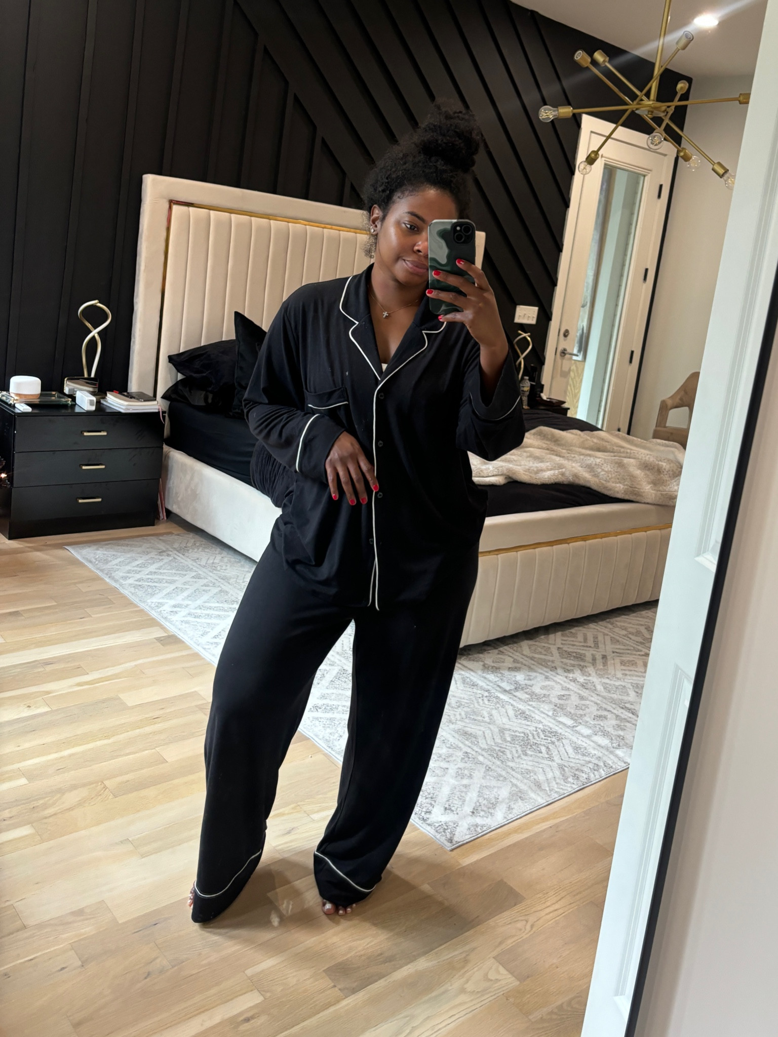 Good Morning from me and my most comfy PJs. Wearing a L 


#LTKFindsUnder50 #LTKMidsize