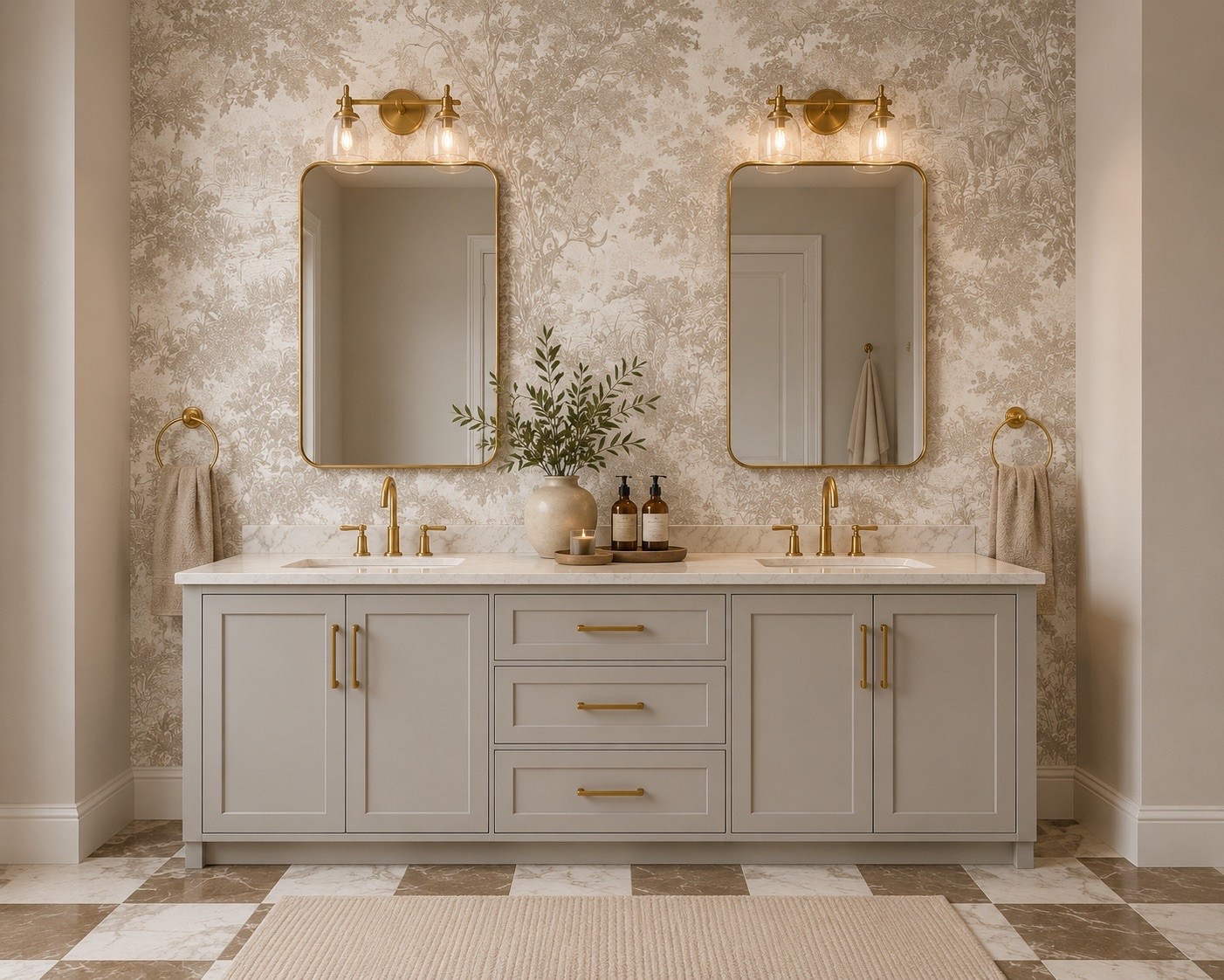 Beautiful bathroom refresh
