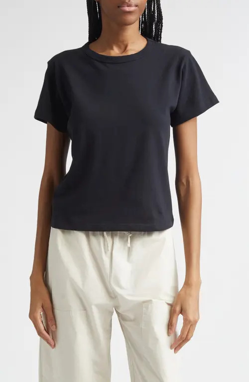 LESET The Margo Tee in Black at Nordstrom, Size Large | Nordstrom