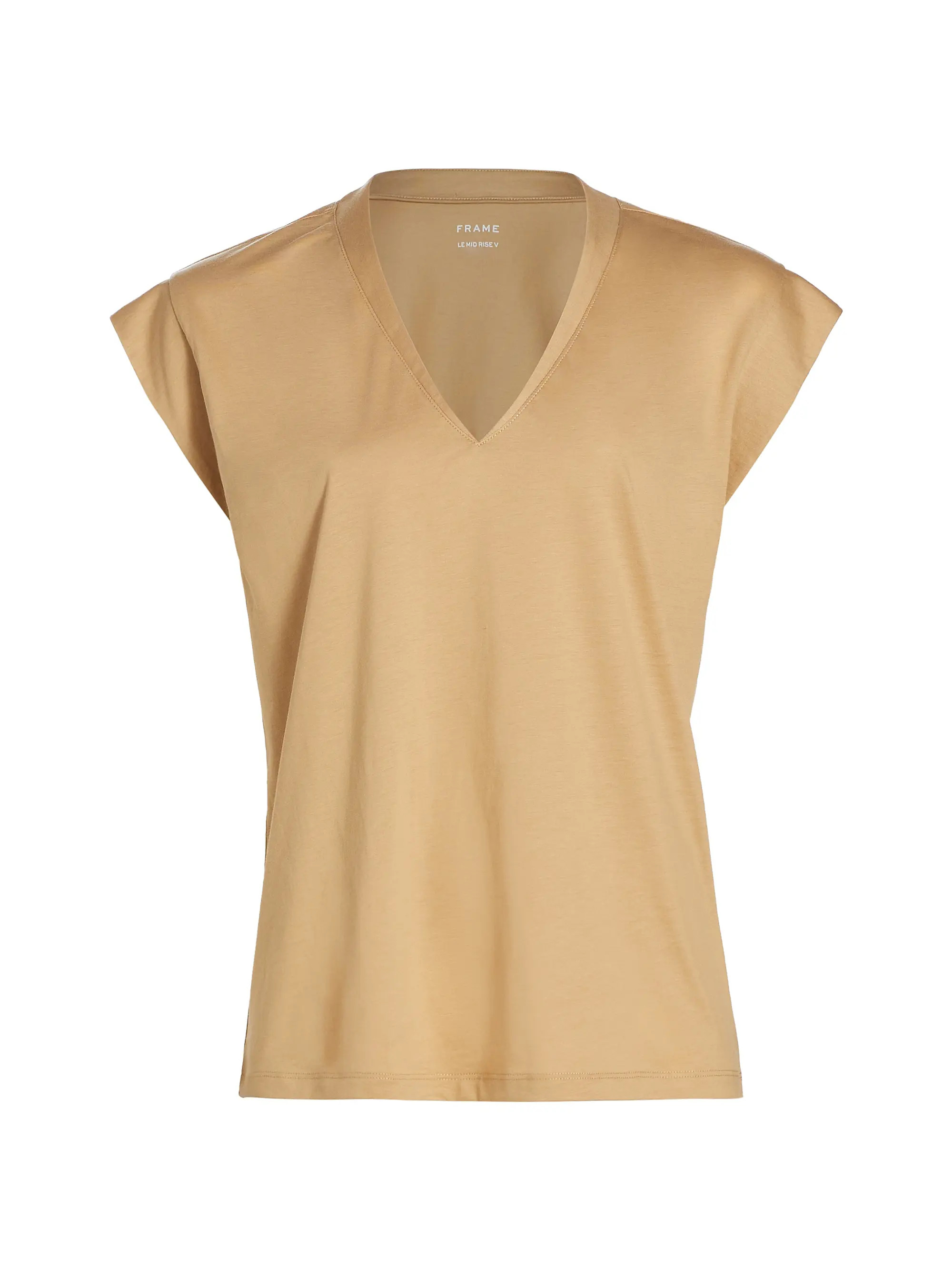 Le Mid Rise V-Neck Tee | Saks Fifth Avenue