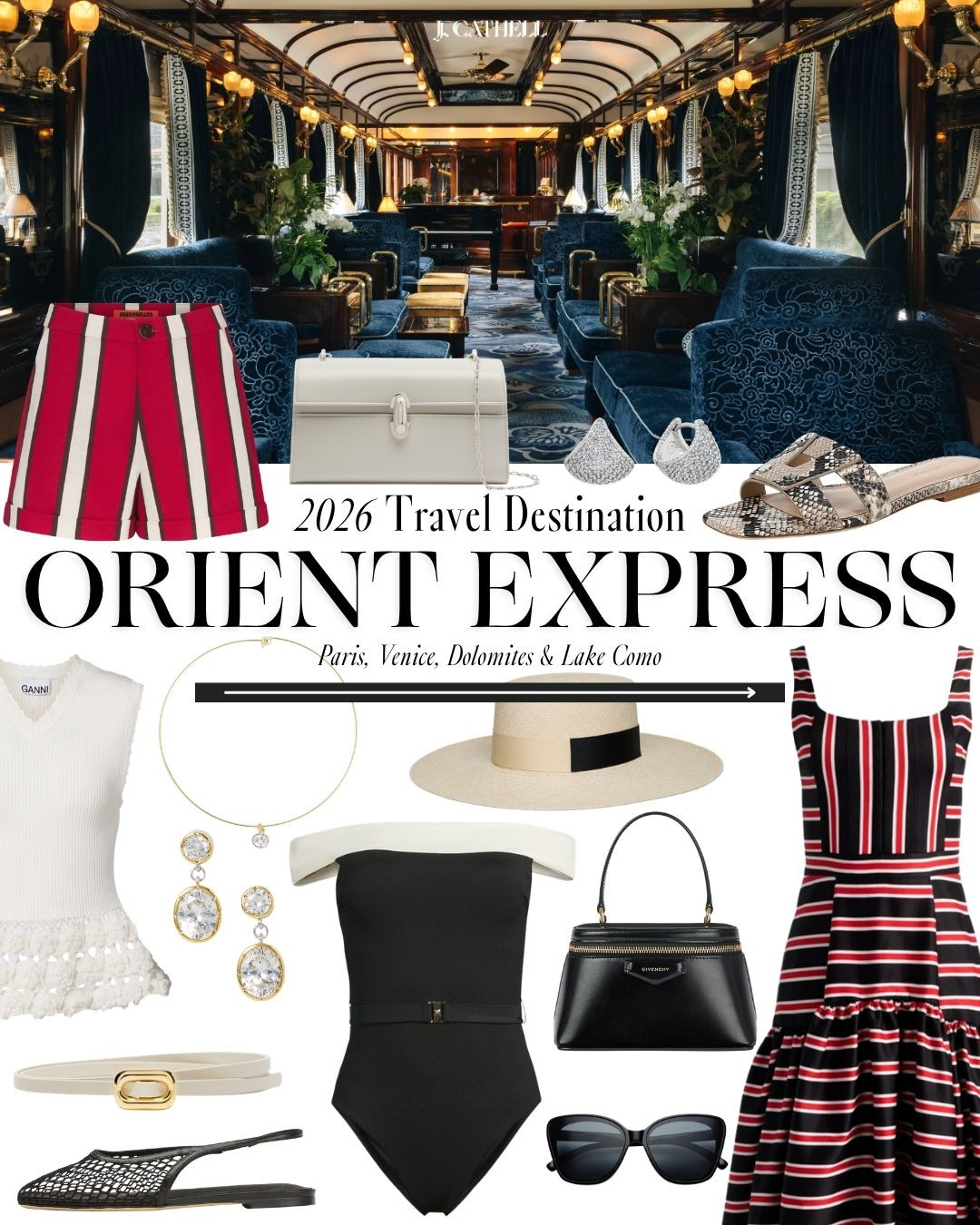2026 Travel Destination: The Orient Express ✨🚂

A journey that’s as beautiful as the destination. From Paris to Venice aboard the iconic Orient Express, this trip is all about timeless elegance, unforgettable scenery, and truly elevated travel.

Sharing the looks I’d pack for the experience—polished layers, chic travel sets, and refined pieces that feel right at home from champagne in the dining car to arrival in Venice. Save this for your dream itinerary and tap to shop. 🤍#OrientExpress #LuxuryTravel #TravelStyle #EuroStyle #CapsuleWardrobe #LTKFinds 

 

#LTKTravel #LTKootd #LTKOver40 #LTKTravel