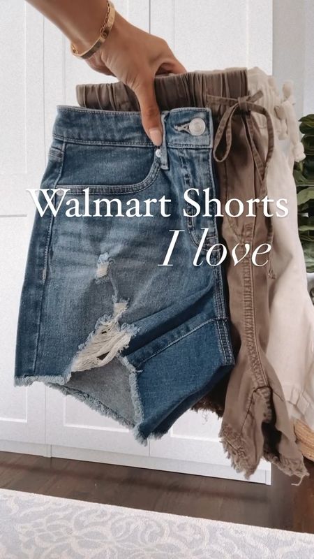 To shop, comment LINK and I’ll DM you details on these @walmartfashion shorts 🙌🏻 The denim pair is the perfect fit and length and the other two are on sale for $14! Which is your favorite?! #walmartpartner #walmartfashion 

#LTKSeasonal #LTKFind #LTKsalealert