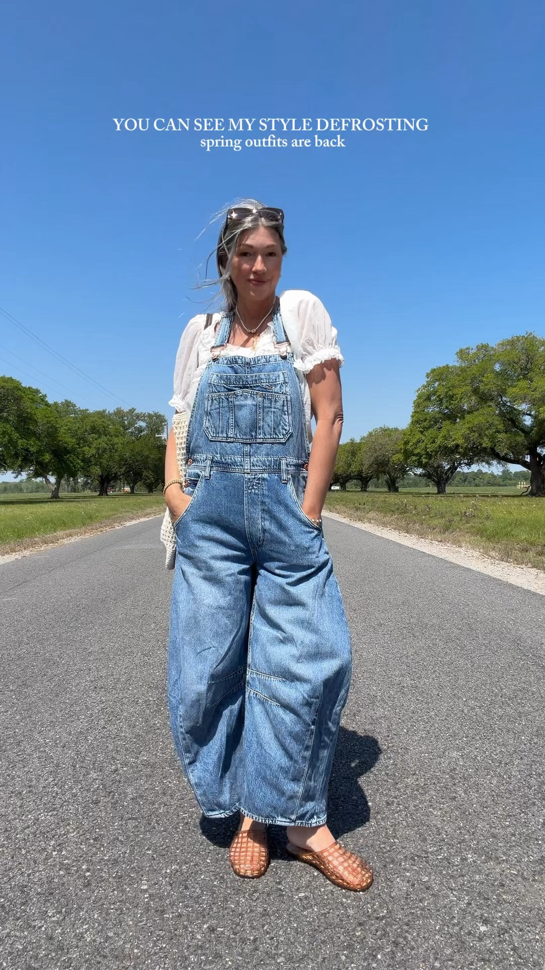 Overalls size small
Top size small
Shoes TTS

#LTKOver40 #LTKdayinmylife #LTKootd