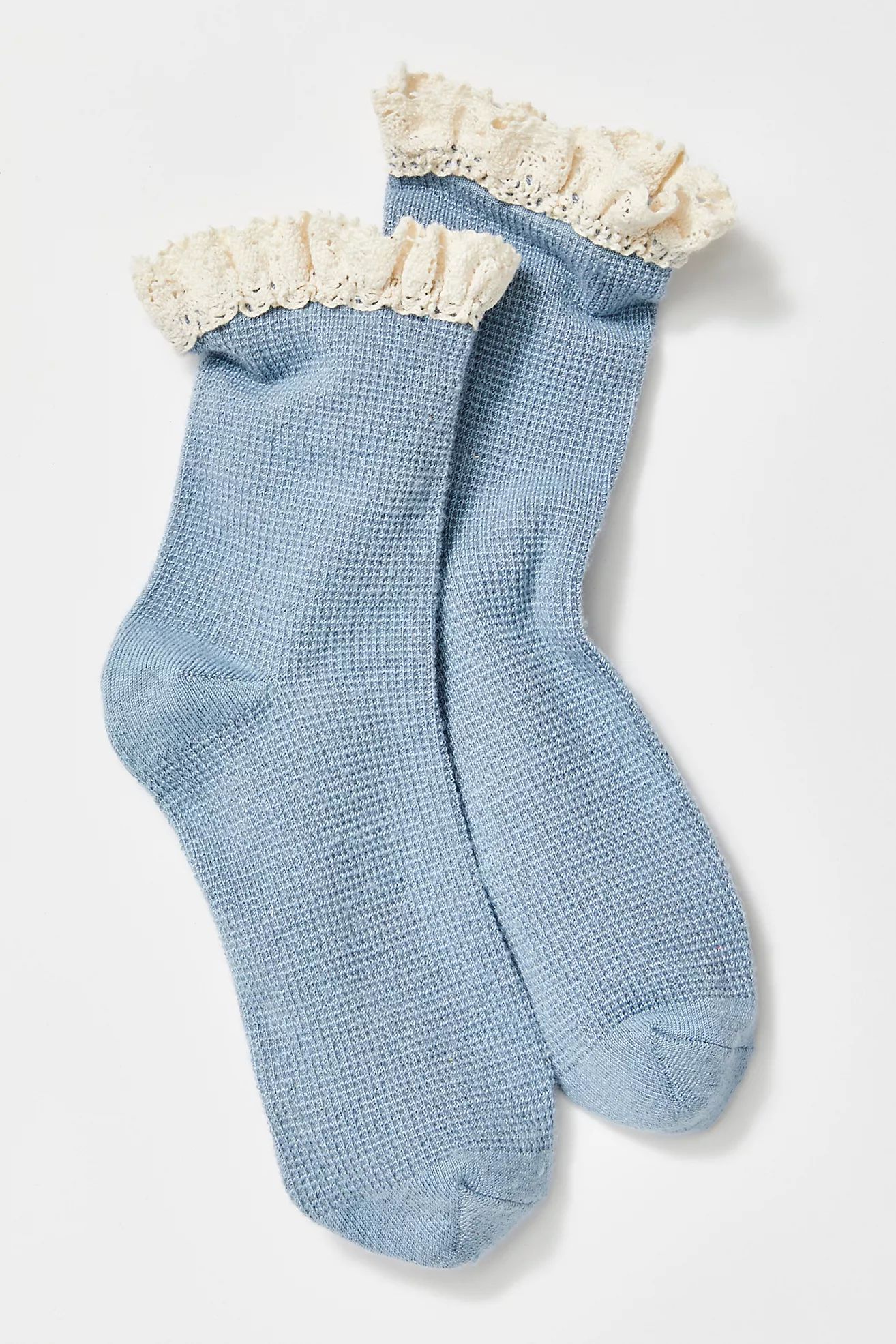 Beloved Waffle Knit Ankle Socks | Free People (Global - UK&FR Excluded)