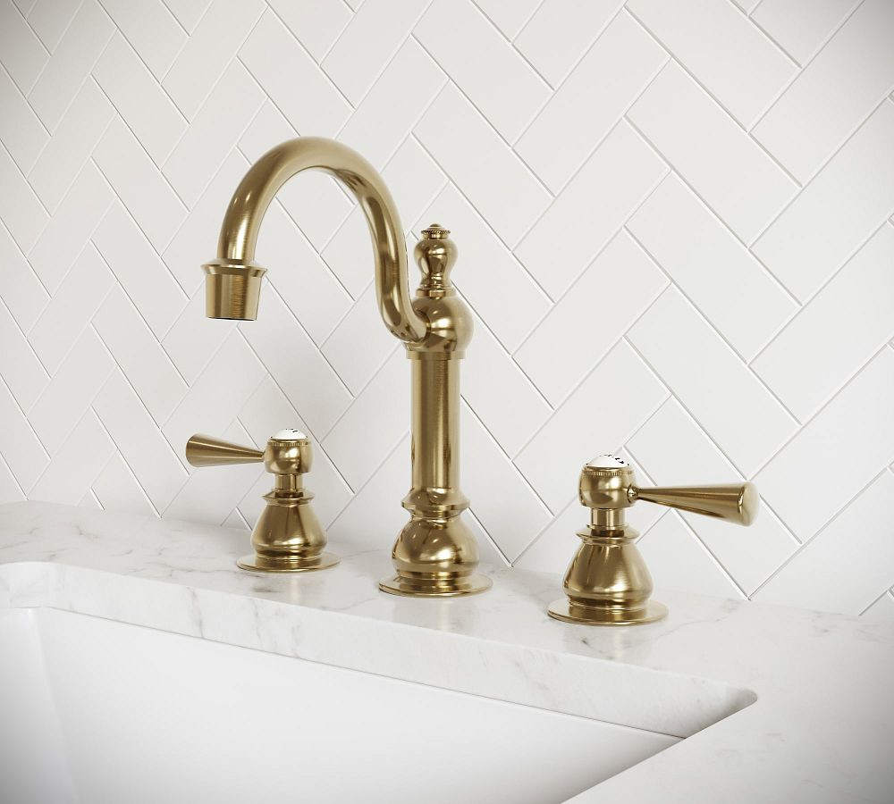 Essa Lever Handle Bathroom Sink Faucet | Pottery Barn (US)