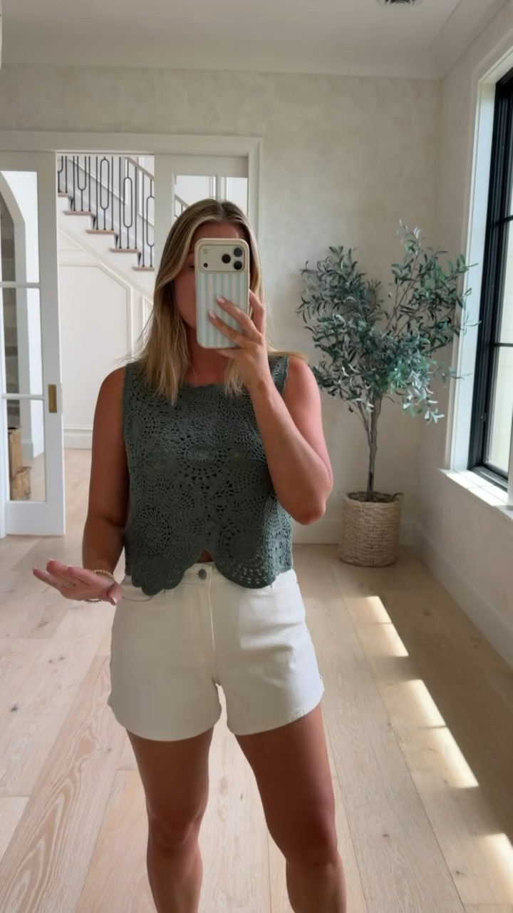 Summer new arrivals from @abercrombie @Madewell! I have been looking for a good pair of white denim shorts everywhere and I finally  found these. 


ootd, outfit inspo, summer outfits, shorts, summer tops, new arrivals

#LTKootd #LTKgrwm