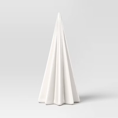 Faceted Ceramic Tree White - Threshold™ | Target