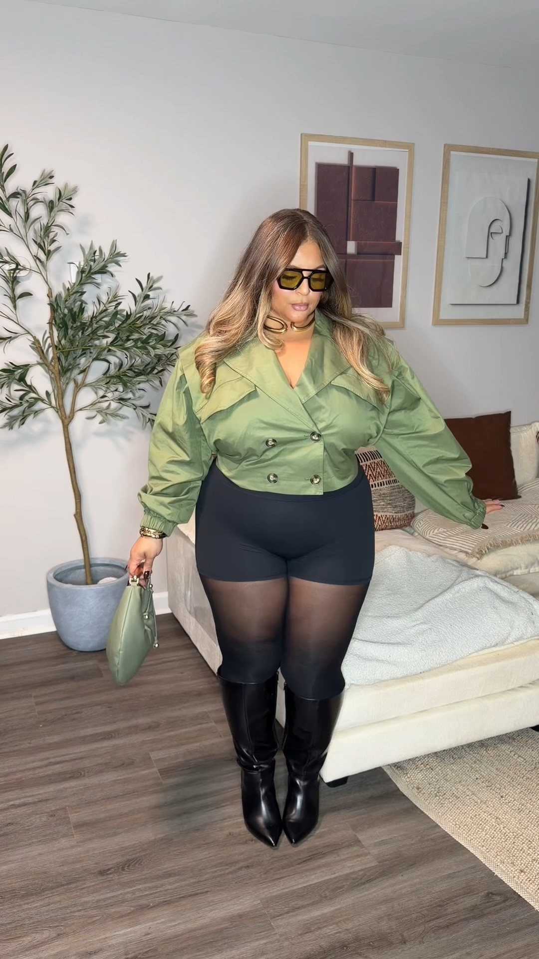 Wearing xl in shorts and xxl in tights! Jacket is similar! 

#LTKHoliday #LTKPlusSize #LTKStyleTip