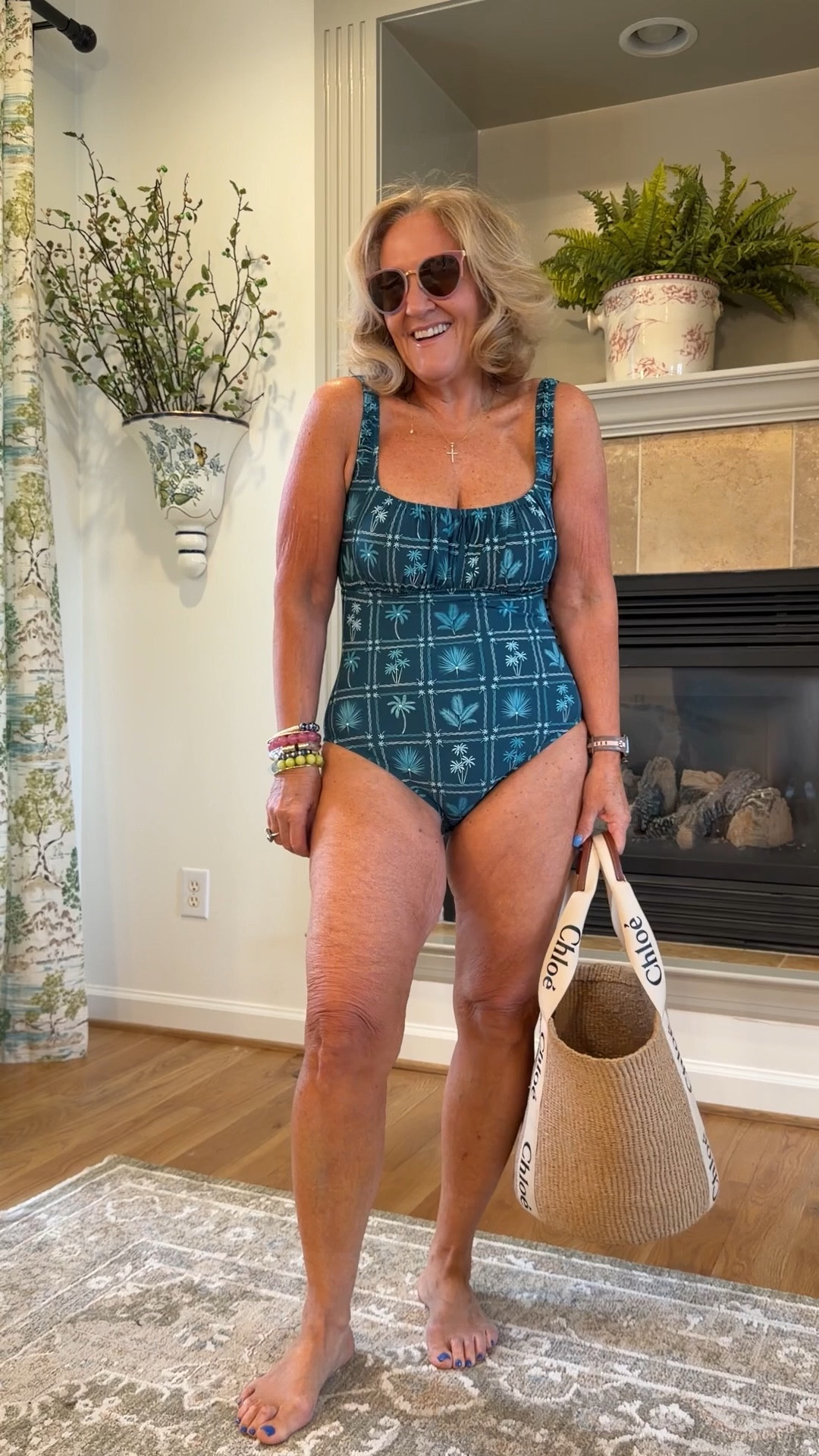 Linking a few of my favorite bathing suits. The loft suits I wear a medium, the vetchy so I wear a large
Get yourself a cute suit and a cute cover-up and it makes the world of difference. It really doesn’t matter what we look like in them.
20% off my bracelet stack code NANETTE20

#LTKOver40 #LTKSwim #LTKMidsize