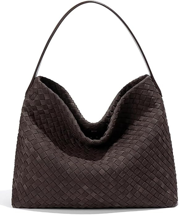 Women Suede Hobo Bags Crossbody Shoulder Satchel Bag Top Handle Tote Handbag | Amazon (US)