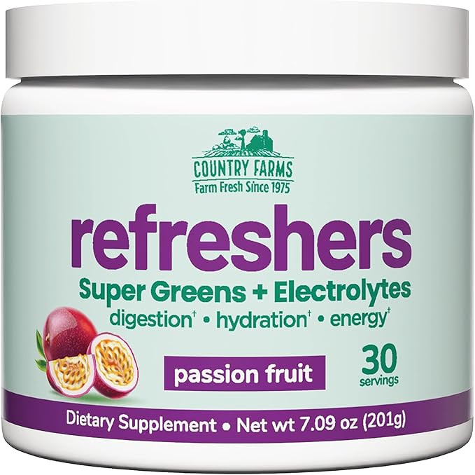 Country Farms Refreshers, Super Greens and Electrolytes, Essential Minerals and Superfoods, Hydra... | Amazon (US)