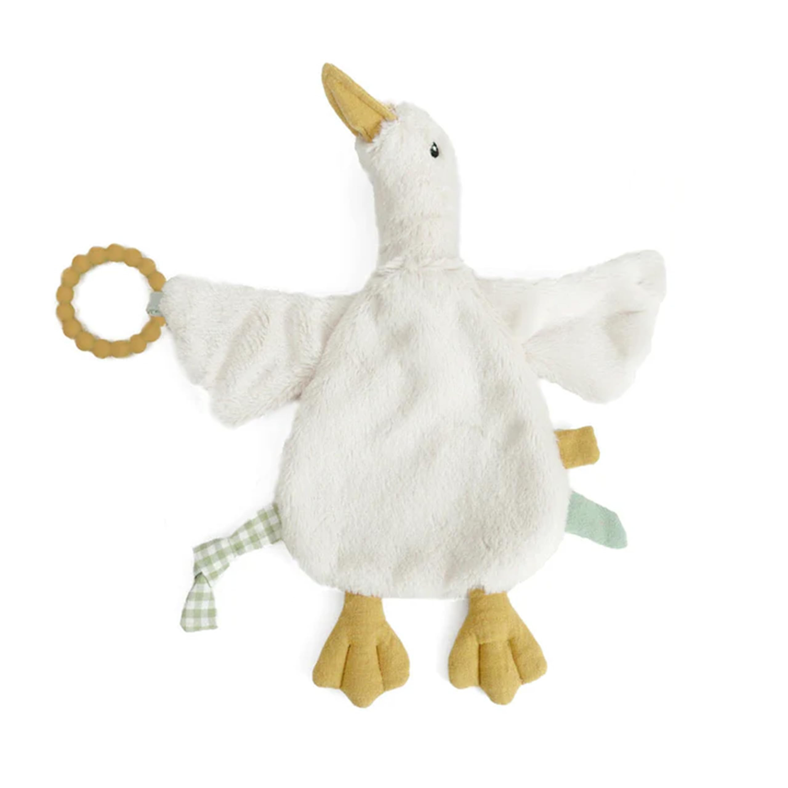 Mon Ami PRU Goose Teether Lovie - 12" | Baby Security Blanket with Silicone Teether | Soft Plush ... | Amazon (US)