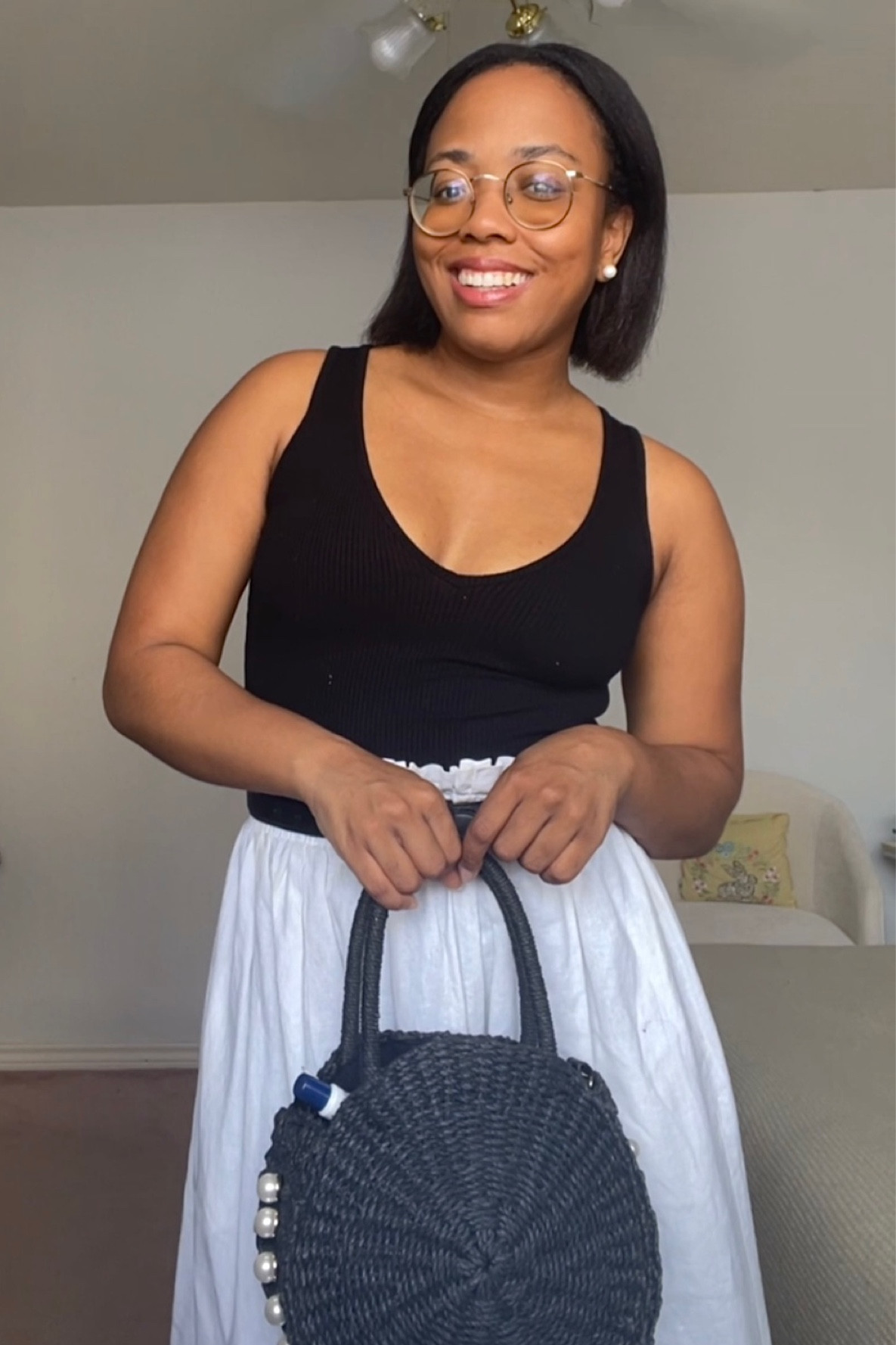A classic summer fit. Black and white is so chic. I absolutely love this for the warmer days!

#LTKSummerSales #LTKFindsUnder50 #LTKFindsUnder100