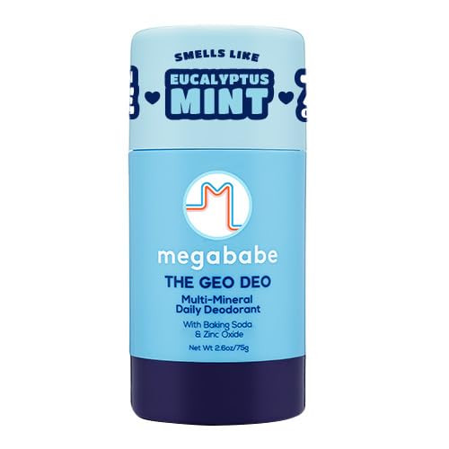 Megababe Daily Deodorant - The Geo Deo with 72 hour Odor Protection, Vacation and Hot Weather Ess... | Amazon (US)