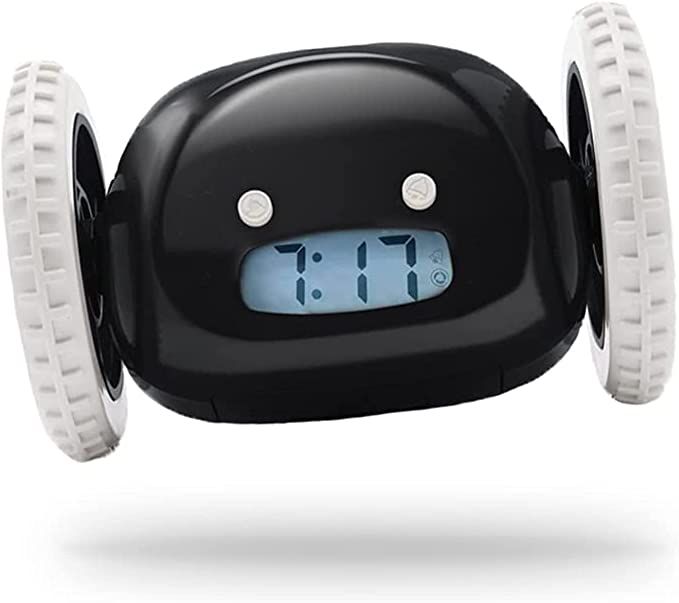 Clocky Alarm Clock on Wheels (Original) |Extra Loud for Heavy Sleeper (Adult or Kid Bed-Room Robo... | Amazon (US)