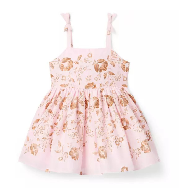 Floral Bow Strap Dress | Janie and Jack