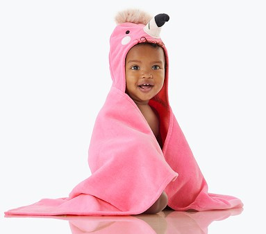 west elm x pbk Critter Baby Hooded Towel Collection | Pottery Barn Kids | Pottery Barn Kids