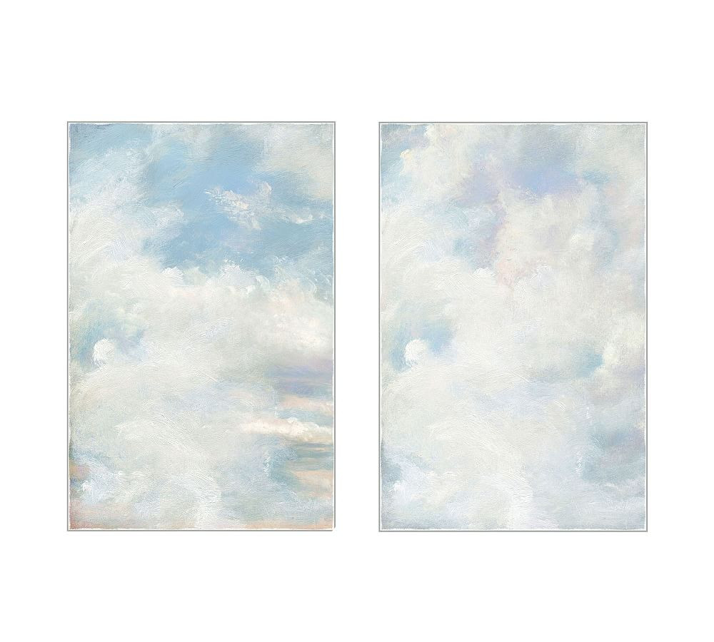 Among The Clouds Framed Canvas | Pottery Barn (US)