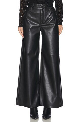 Rag & Bone Sofie Ankle Faux Leather Pant in Black from Revolve.com | Revolve Clothing (Global)