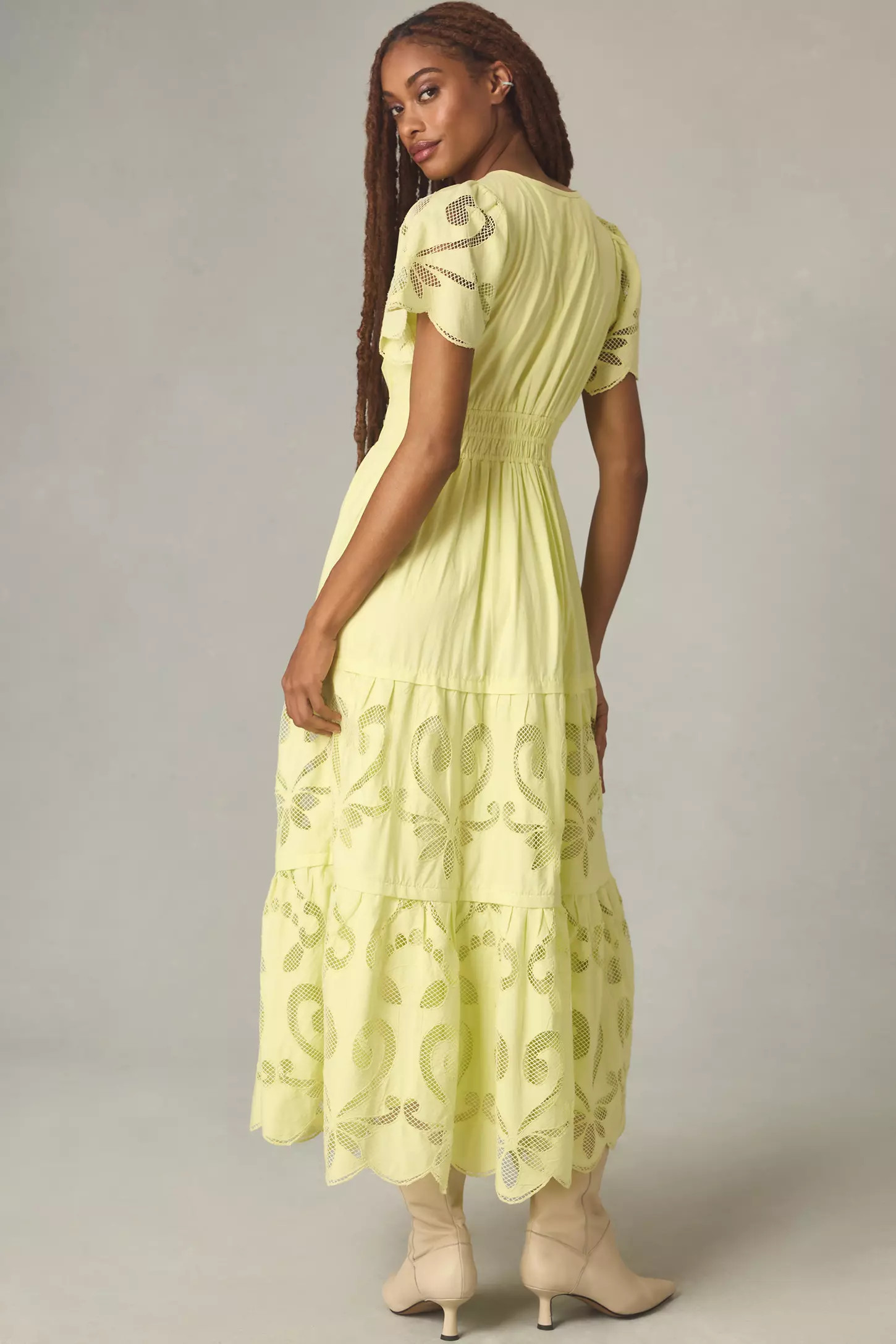 The Somerset Maxi Dress: Cutwork Edition | Anthropologie (US)