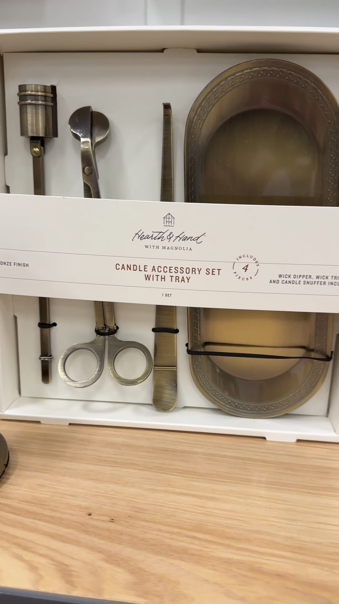 How cute is this brass candle accessory set and brass rustic lighter from hearth and hand! The lighter is also rechargeable 

#LTKWatchNow #LTKFindsUnder50 #LTKHome