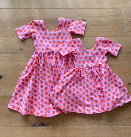 The cutest dresses for little girls! Perfect for matching sisters! #dress #toddler #aloceandames #strawberry 

#LTKSeasonal #LTKkids #LTKstyletip