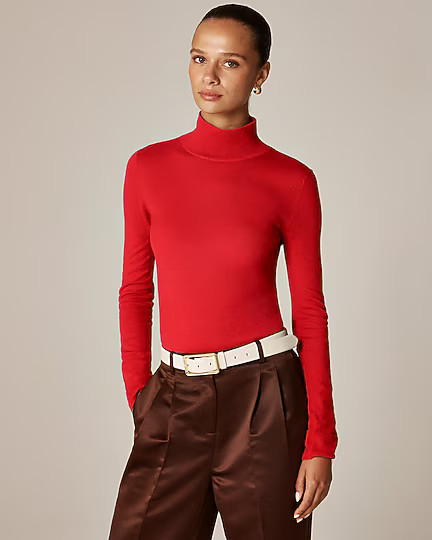 Carolyn turtleneck sweater in merino wool | J. Crew US